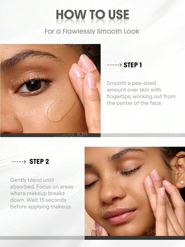 پرایمر مات کننده و ضد منافذ شیگلم Sheglam مدل Smooth and Blur