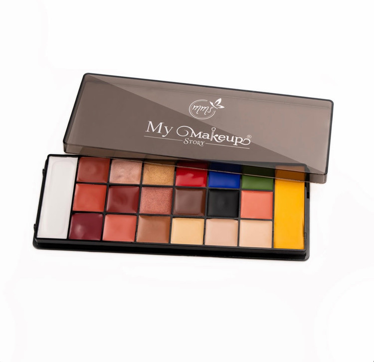 پالت رنگدانه جادویی مای میکاپ استوری آلمان My Makeup Story Amazing Magic Palette 20 Flash Color
