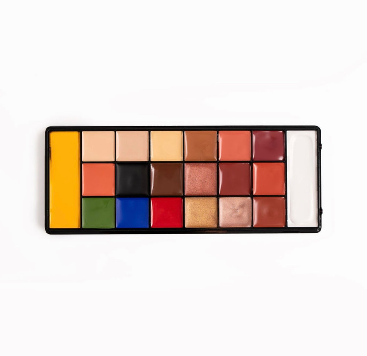 پالت رنگدانه جادویی مای میکاپ استوری آلمان My Makeup Story Amazing Magic Palette 20 Flash Color