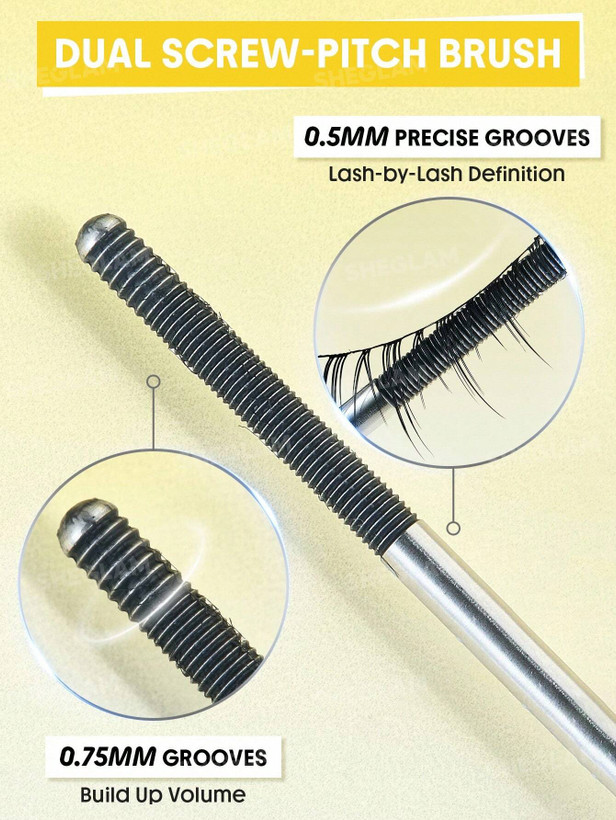 ریمل بلند کننده و حالت دهنده شیگلم مدل Lashlighter Iron Curl