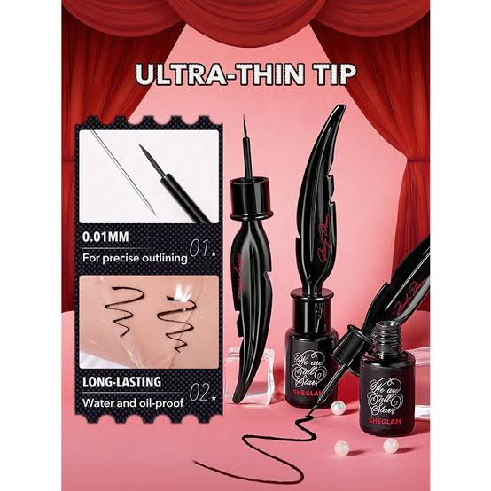 خط چشم مویی مرلین مونرو شیگلم ضد آبSHEGLAM