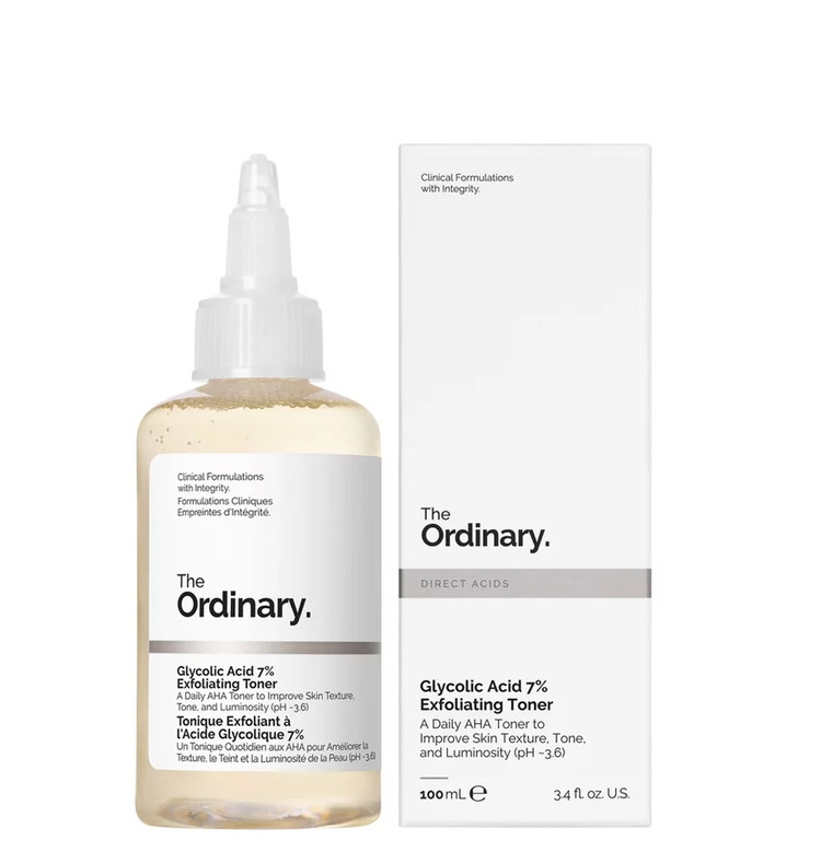تونر گلیکولیک اسید اوردینری Glycolic Acid 7% Exfoliating Toner