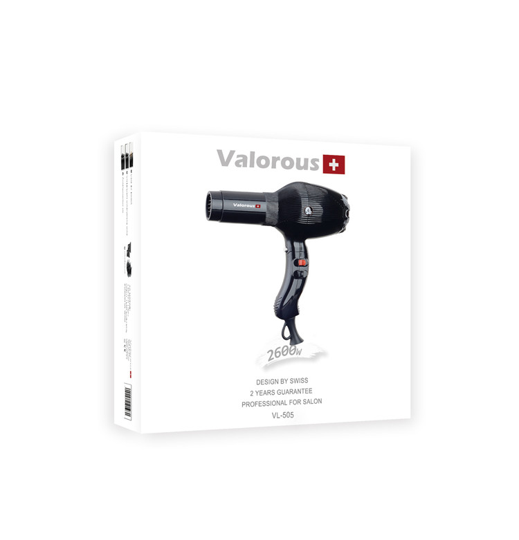 سشوار 2600 وات حرفه ای سالنی ولروس VL-505