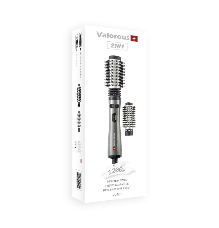 سشوار چرخشی 1200 وات چرخشی حرفه ای ولروسVL-507