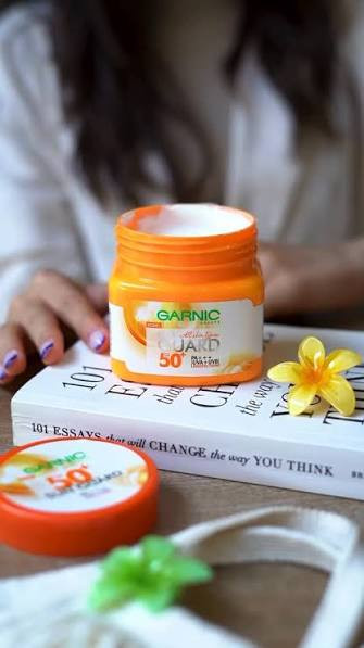 کرم ضد آفتاب گارنیک مدل Sun Guard مناسب انواع پوست حجم 250 میلی لیتر